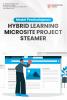 Cover for Model Pembelajaran Hybrid Learning Microsite Project Steamer 